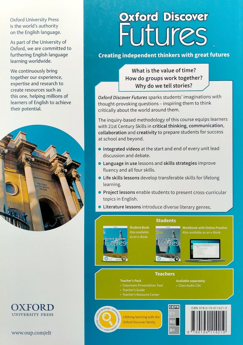 Oxford Discover Futures 4 Student Book with Digital Pack