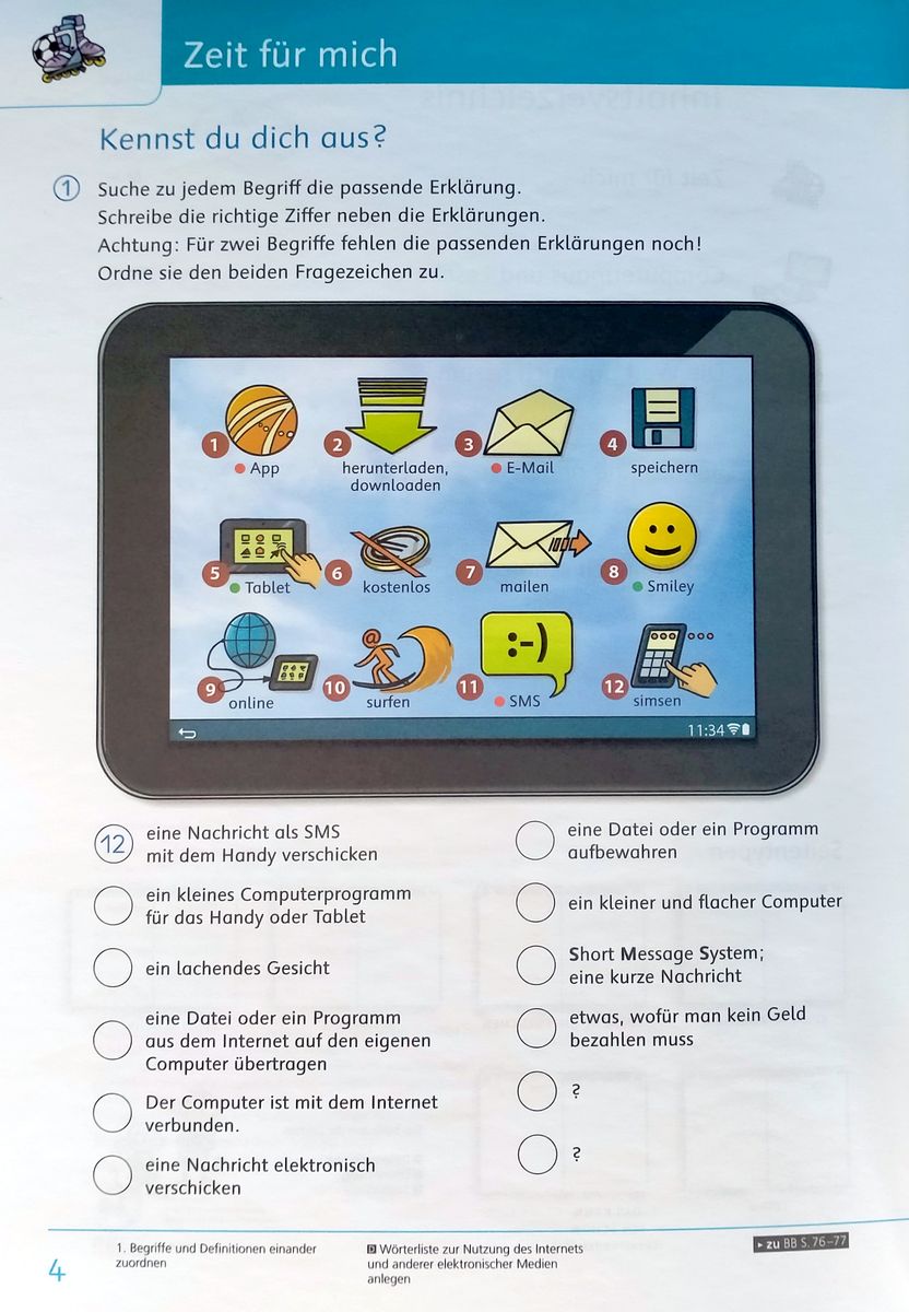 der die das 4 Arbeitsheft Teil A und B im Paket