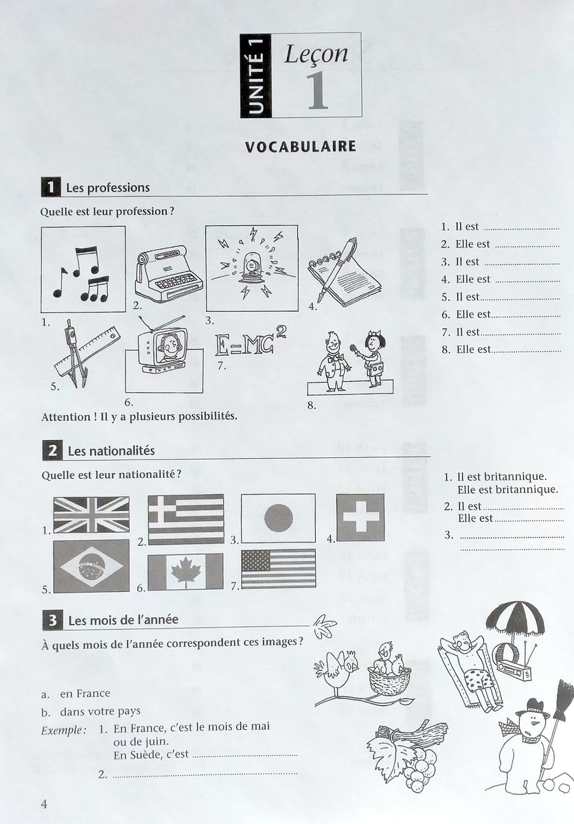 Panorama 1 Cahier d'exercices