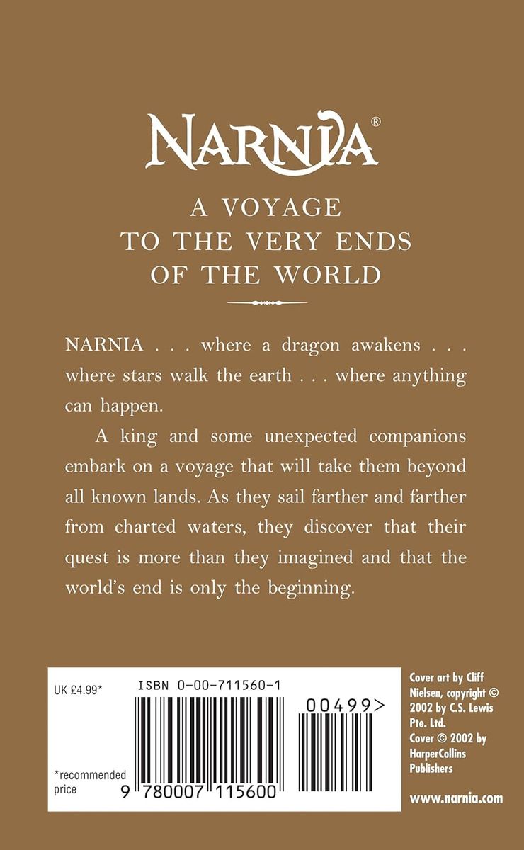 The Chronicles of Narnia 5 The Voyage of the Dawn Treader