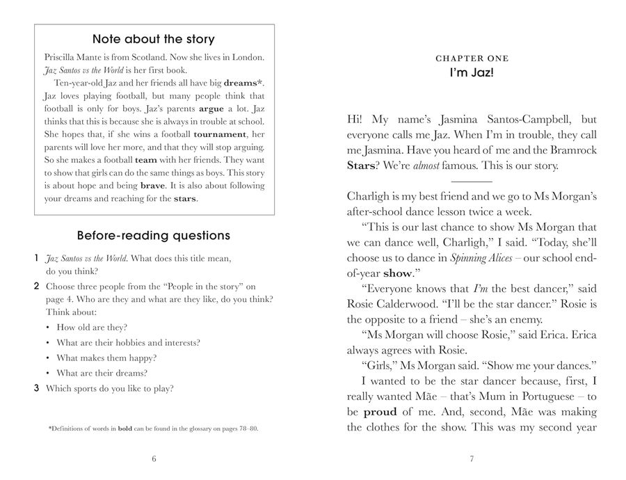 Penguin Readers 3 Jaz Santos vs. The World