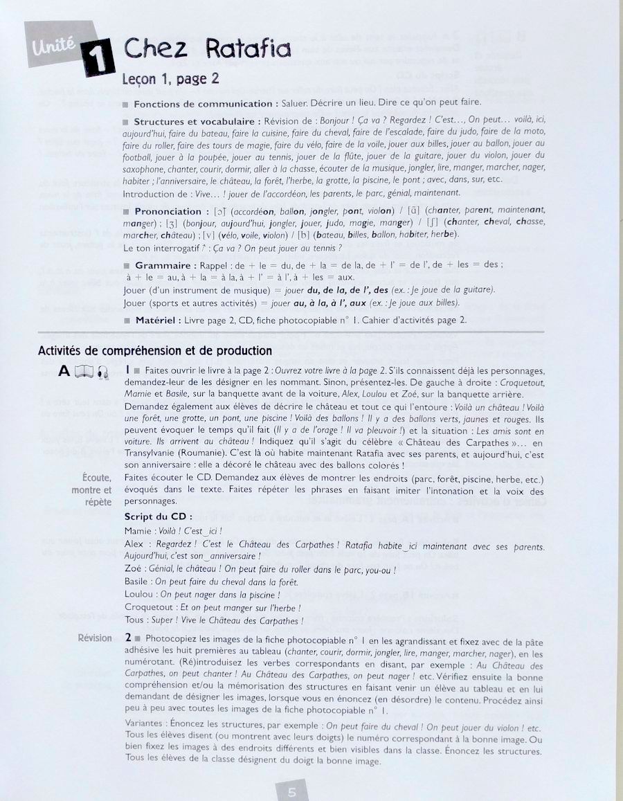 Alex et Zoe 3 Nouvelle edition Guide Pedagogique (2018)