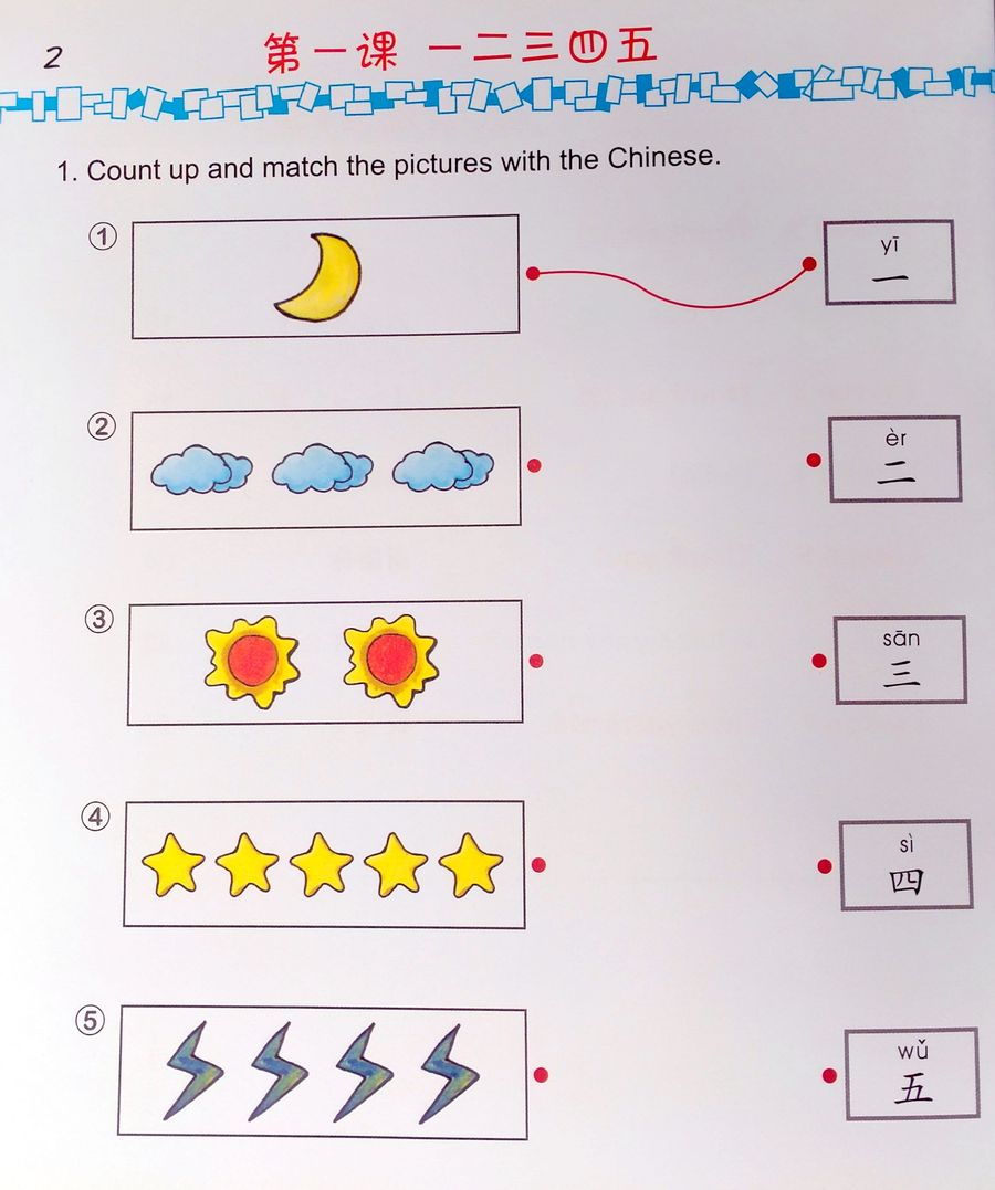 Easy Steps to Chinese for Kids 1a (English Edition) Workbook