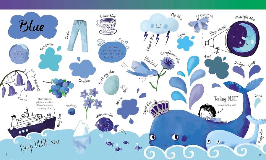 The Usborne Big Book of Colours