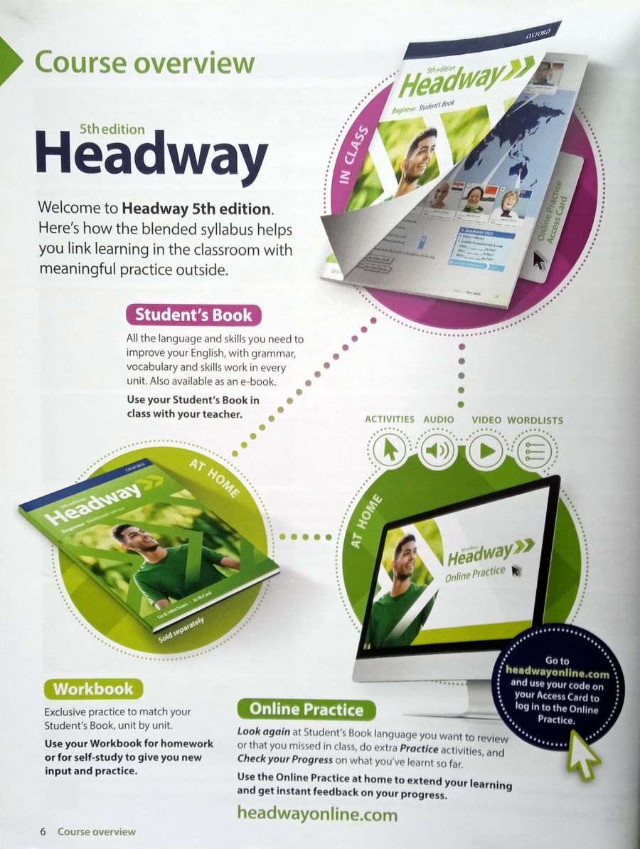 Headway (5th edition) Beginner Student's Book with Online Practice