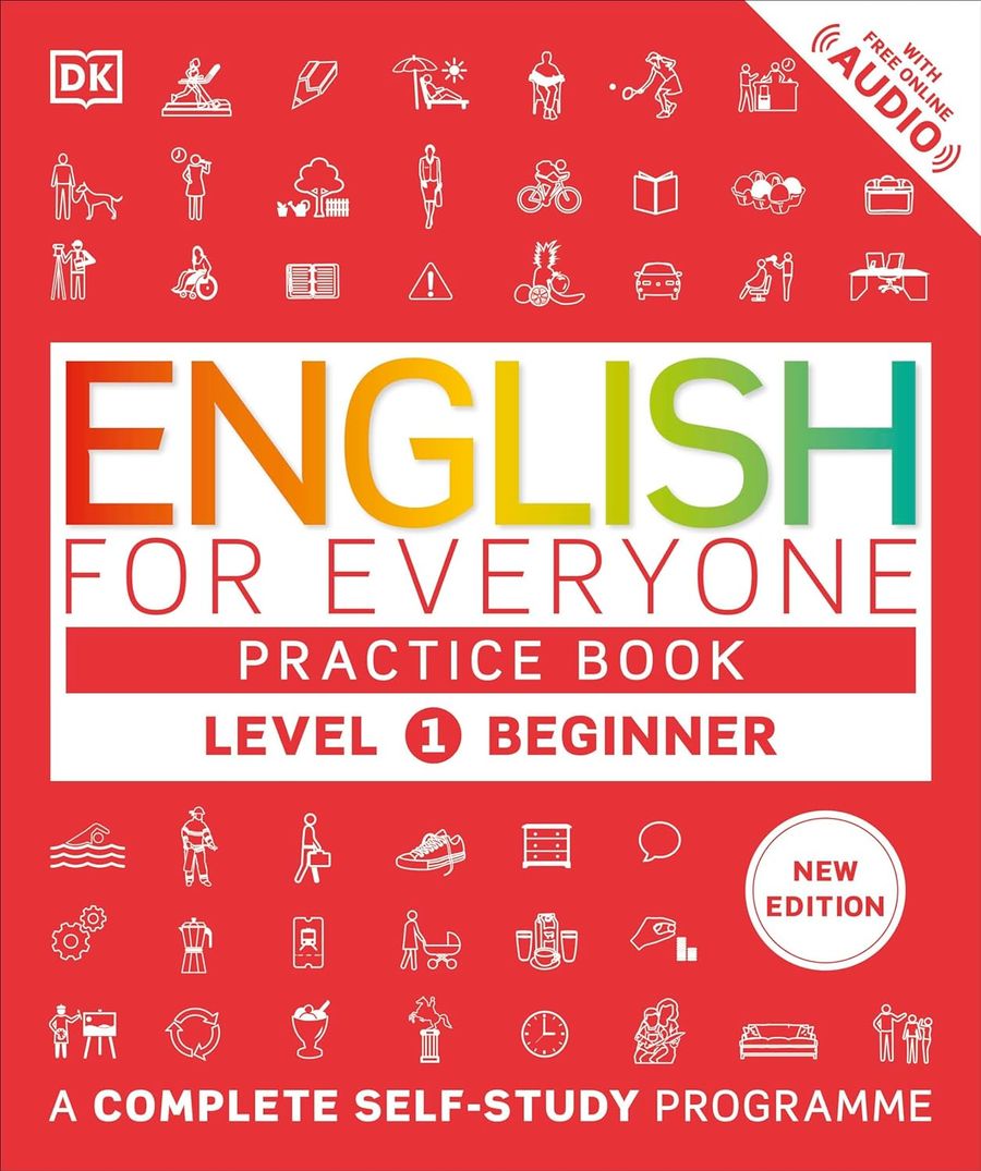 English for Everyone Level 1 Beginner Practice Book with Online Audio
