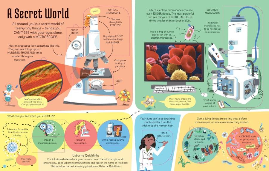 Usborne See Inside Microscopic World