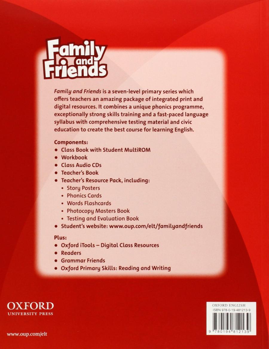 Family and Friends 2 Workbook