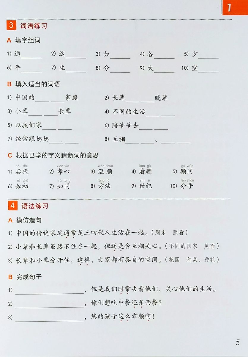 Easy Steps to Chinese (2nd Edition) 5 Textbook + Workbook