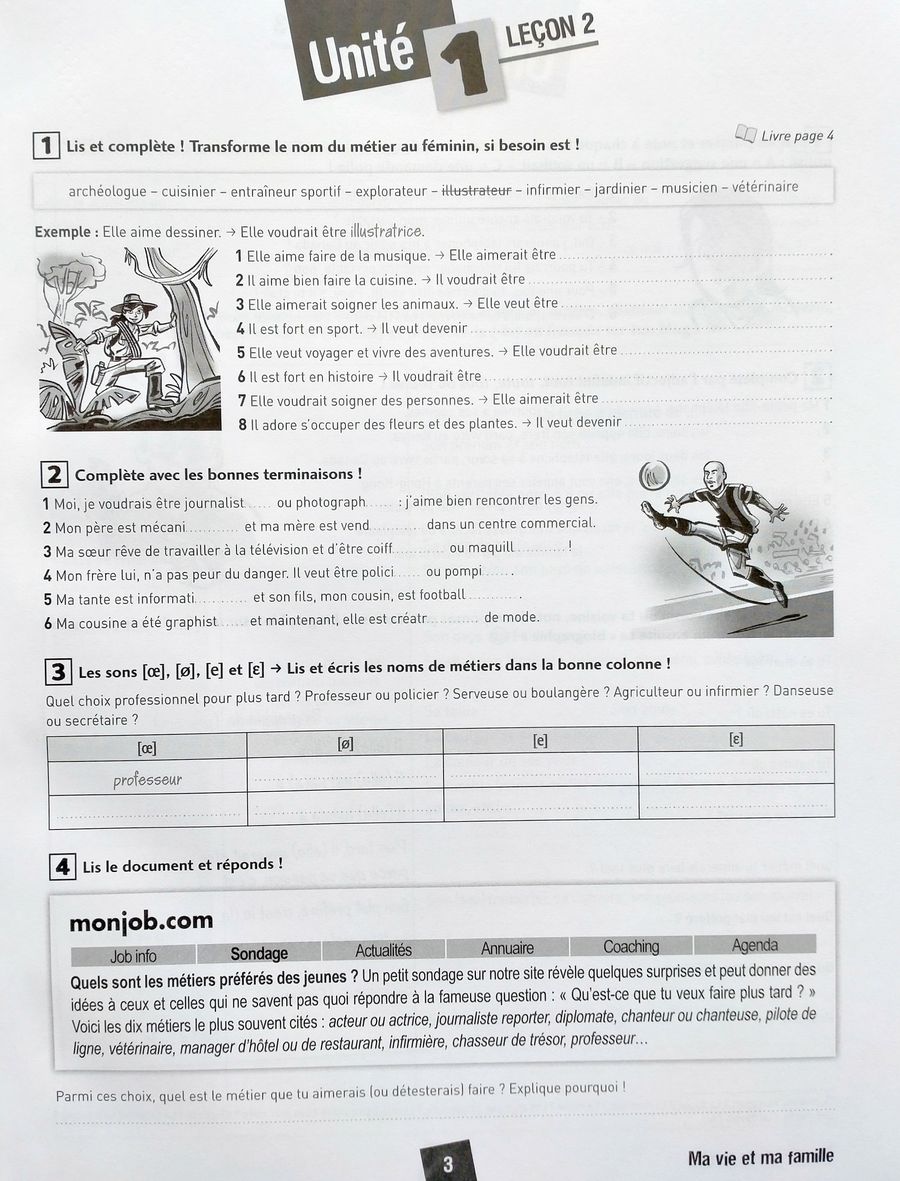 Amis et compagnie 3 Cahier