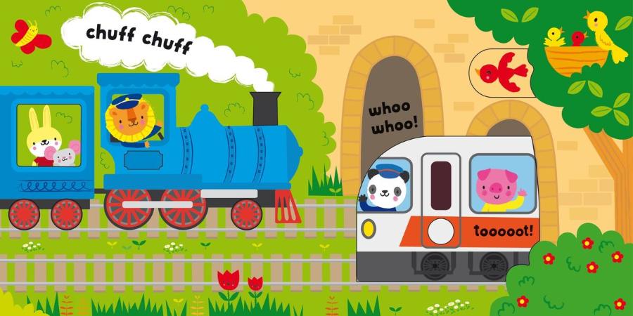 Usborne Baby's Very First Slide and See Things That Go