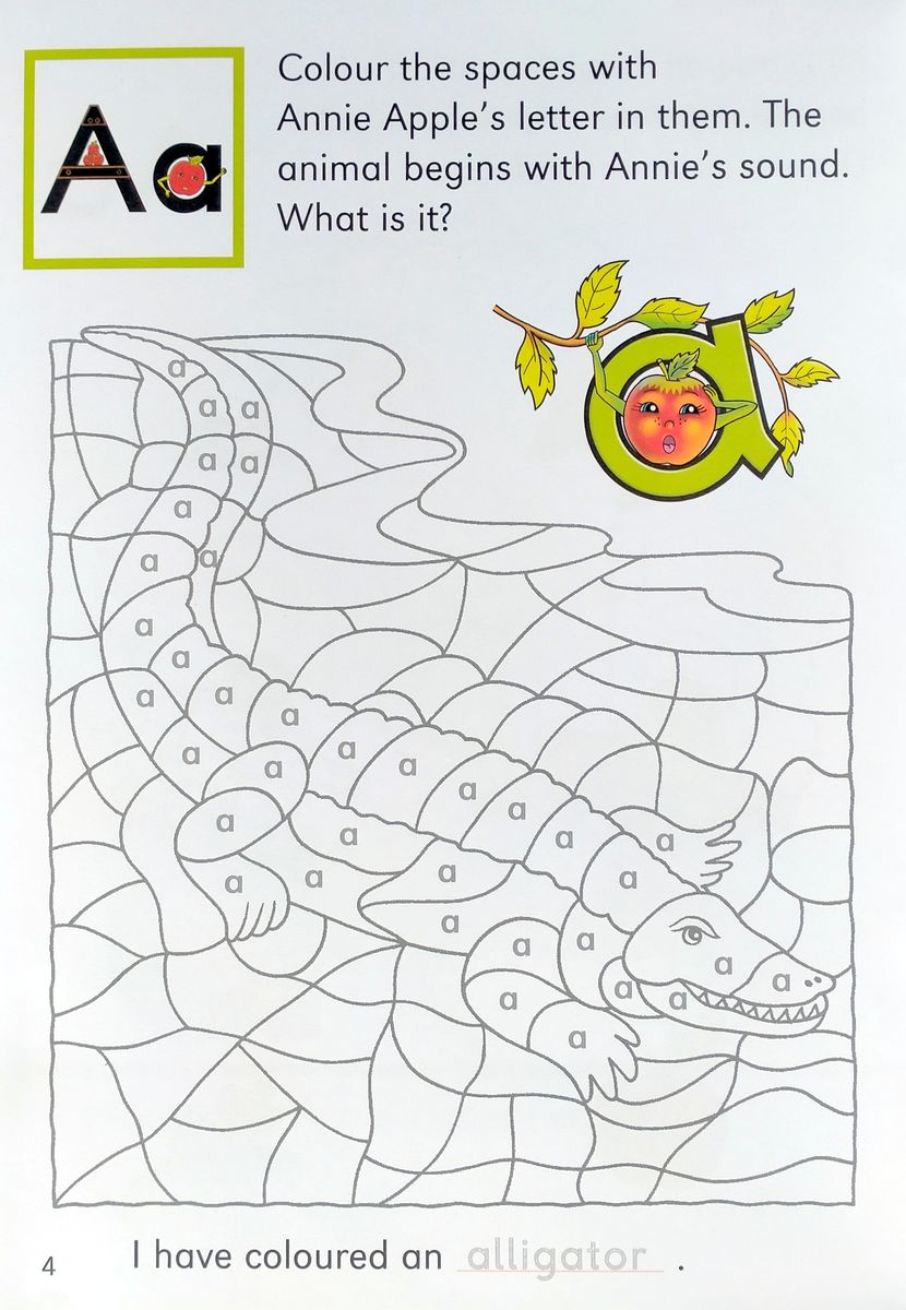 Letterland Early Years Workbooks No. 1-4