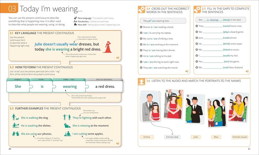 English for Everyone Level 2 Beginner Course Book with Online Audio