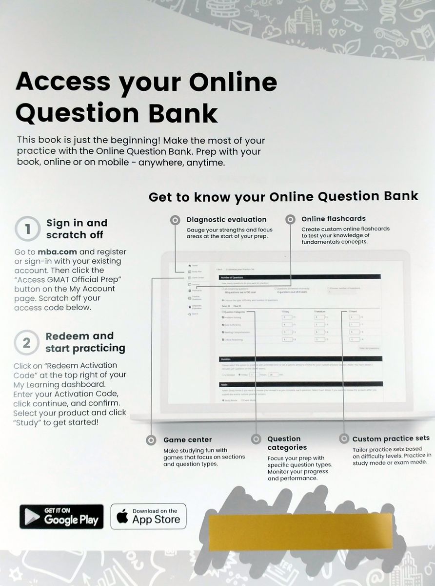 GMAT Official Guide Verbal Review 2024-2025 Book + Online Question Bank