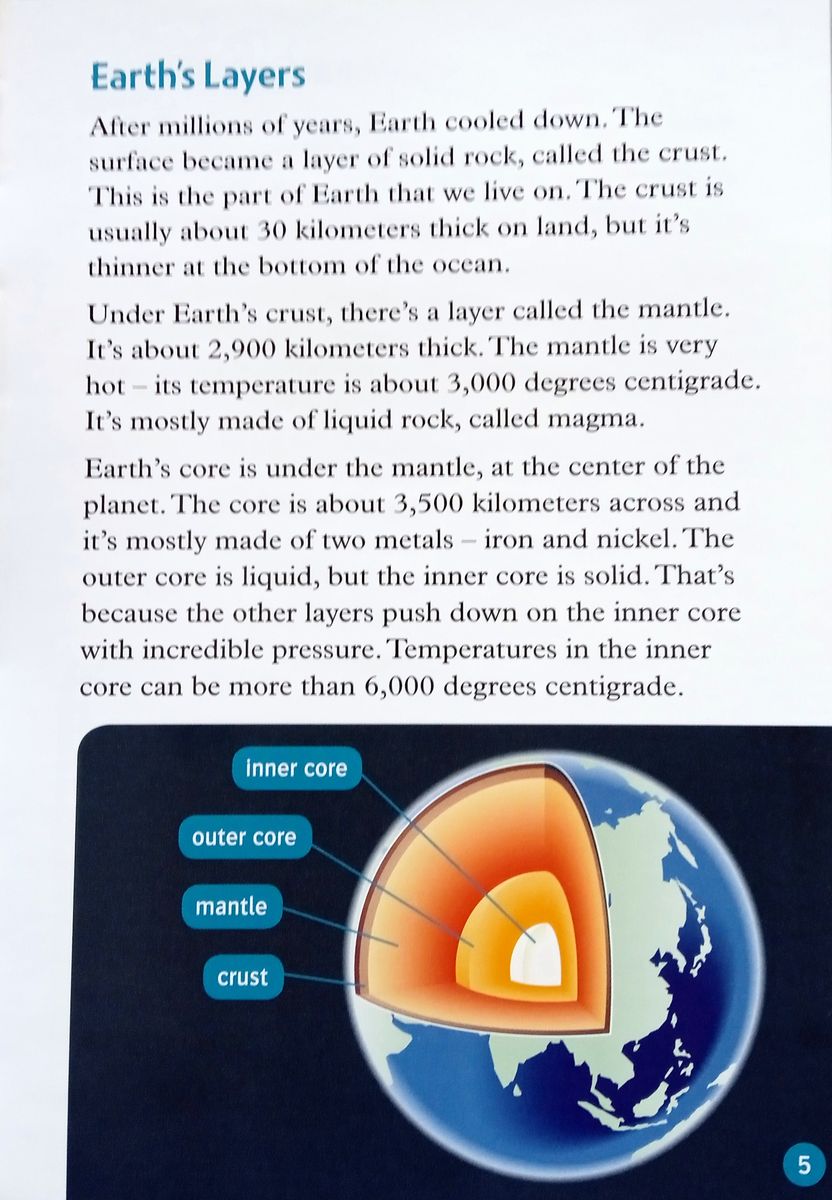 Oxford Read and Discover 6 Earth Then and Now with Audio Download (access card inside)