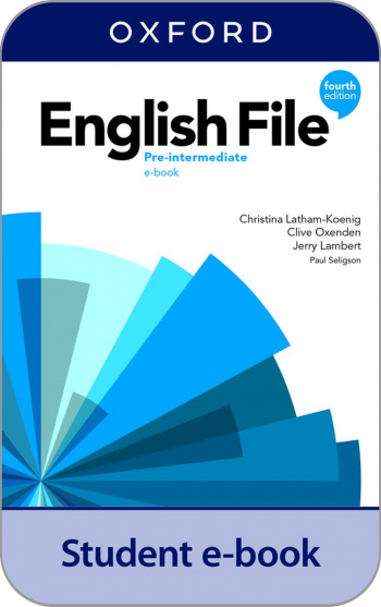 English File (4th edition)  Pre-Intermediate Student's Book e-Book