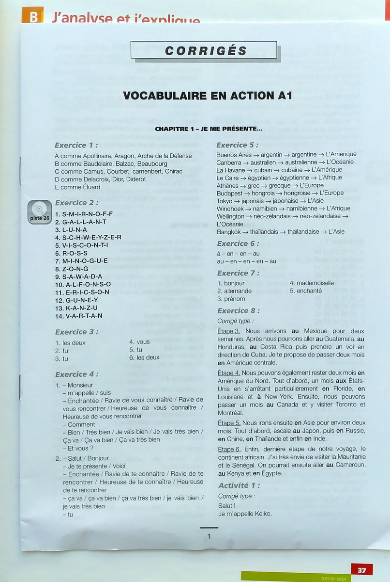 Vocabulaire en action A1-A2 Debutant Livre + CD audio