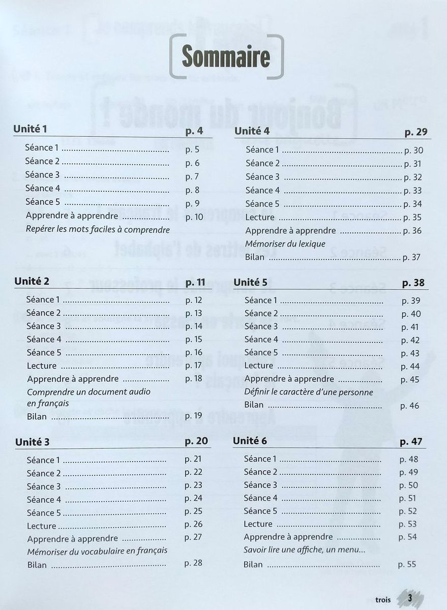 Merci! 1 Cahier d'activites