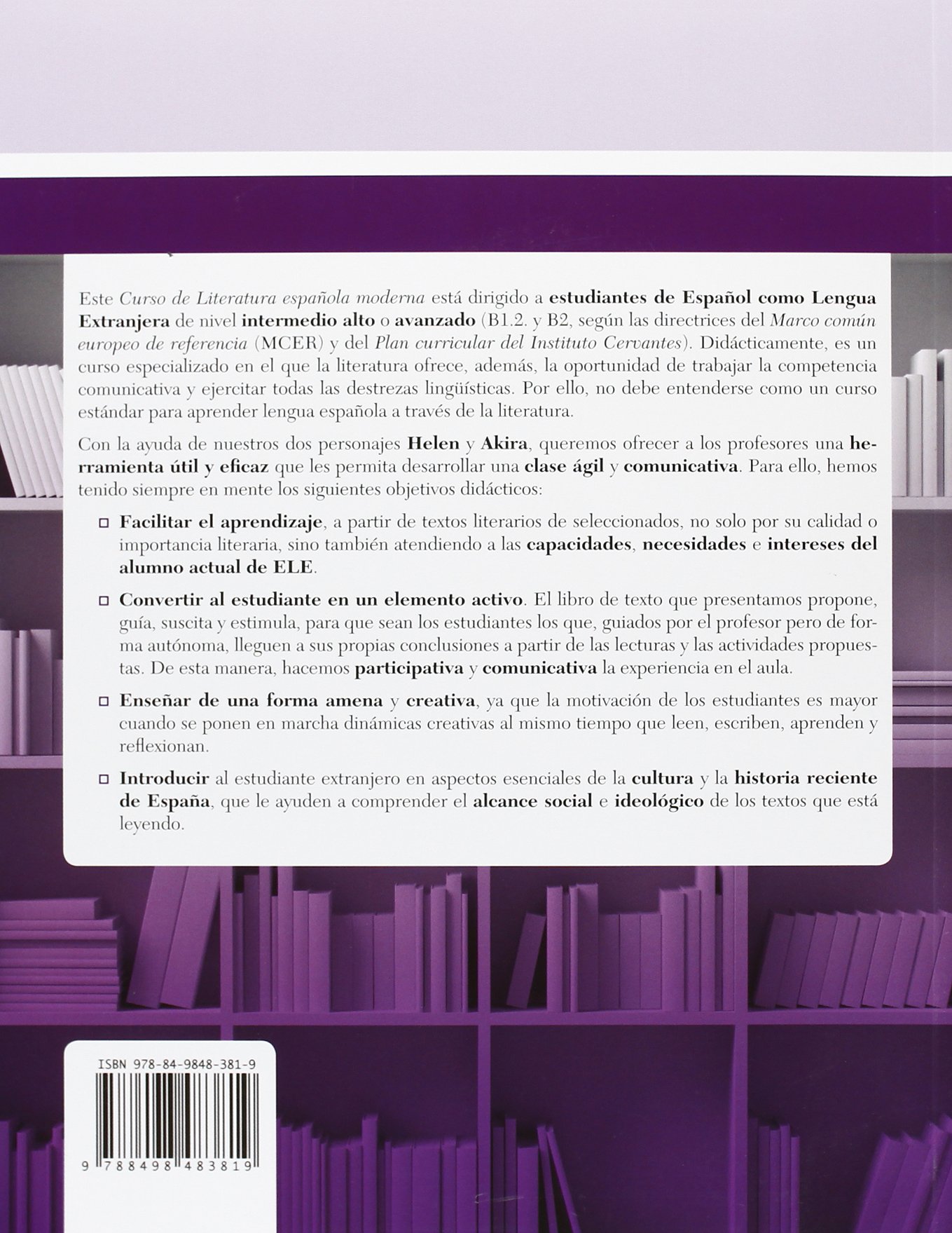 Curso de Literatura espanola moderna + CD