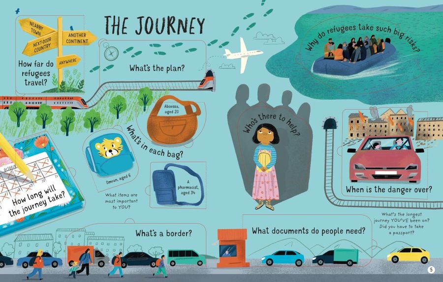 Usborne Lift-the-Flap Questions and Answers about Refugees