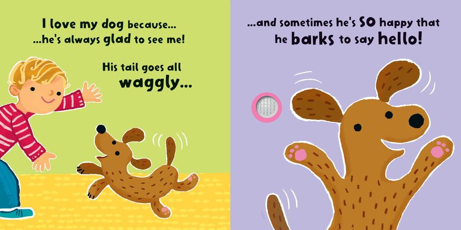 Dogs & Puppies Sound Book