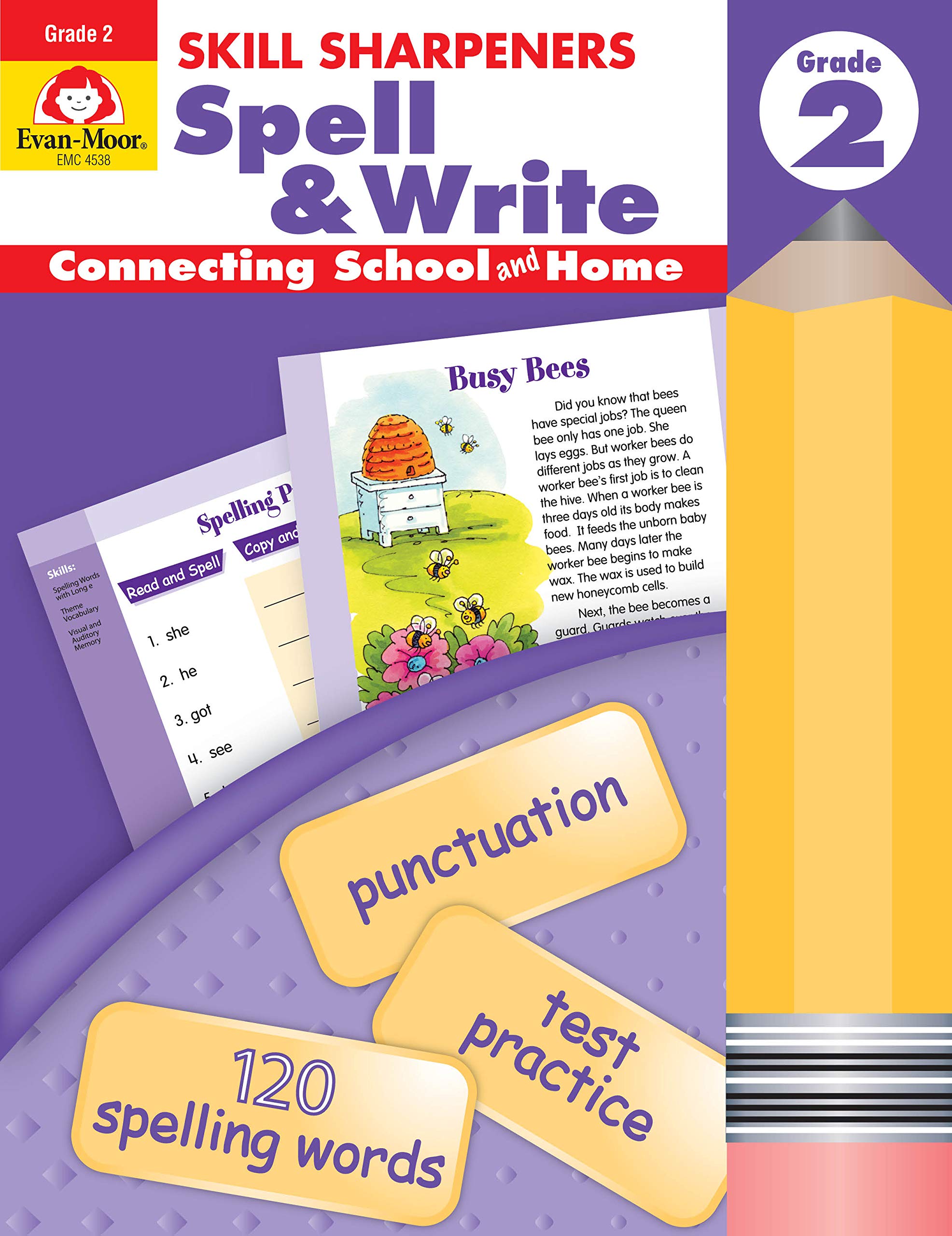 Skill Sharpeners Spell and Write Grade 2