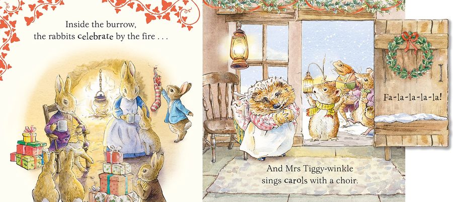 Peter Rabbit Happy Christmas