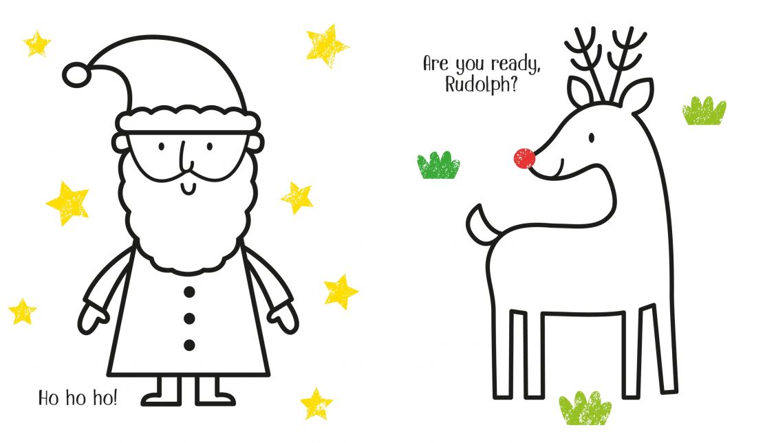 Usborne First Colouring Christmas