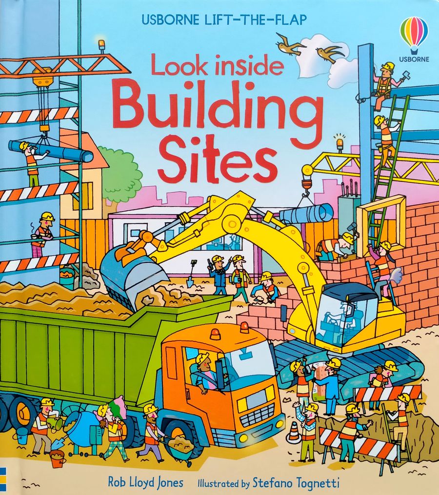 Usborne Look Inside a Building Site