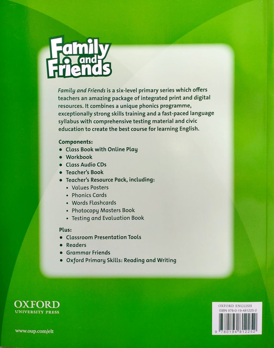 Family and Friends 3 Workbook
