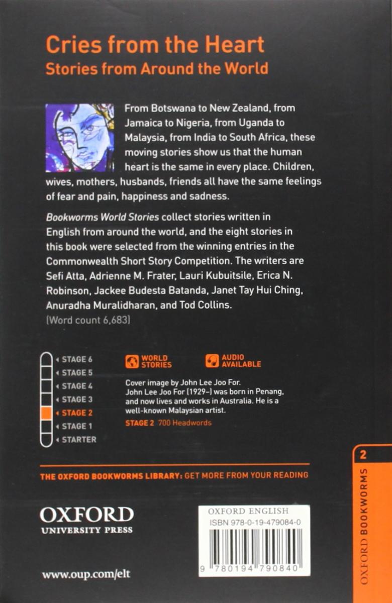 Oxford Bookworms Library 2 Cries from the Heart Stories from Around the World with Audio CD