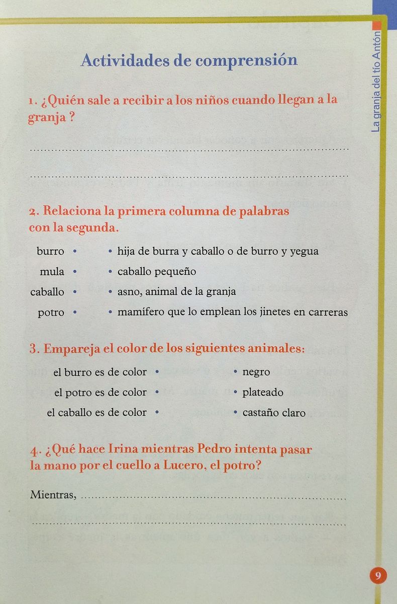 Lecturas Graduadas 2 La granja del tio Anton