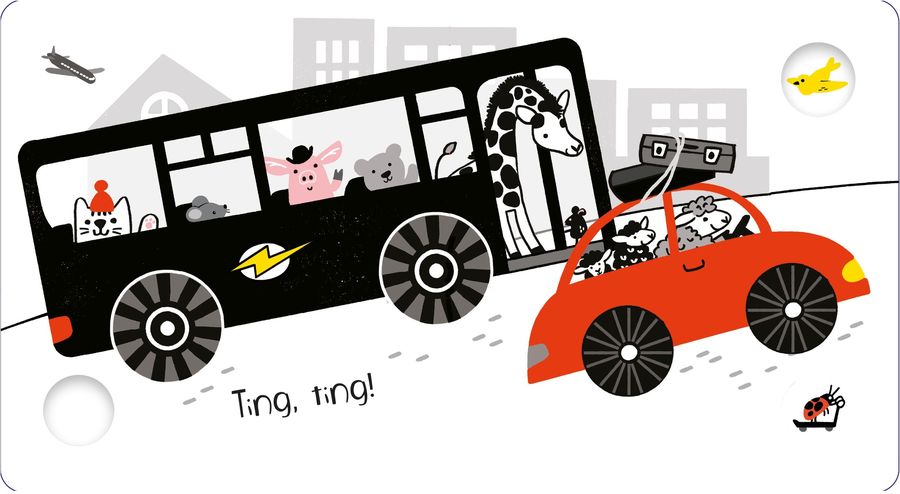 Usborne Baby's Black and White Books Things That Go