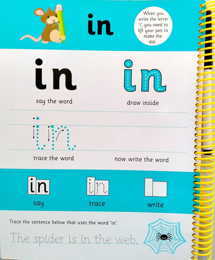 Learning Sight Words (Wipe Clean)