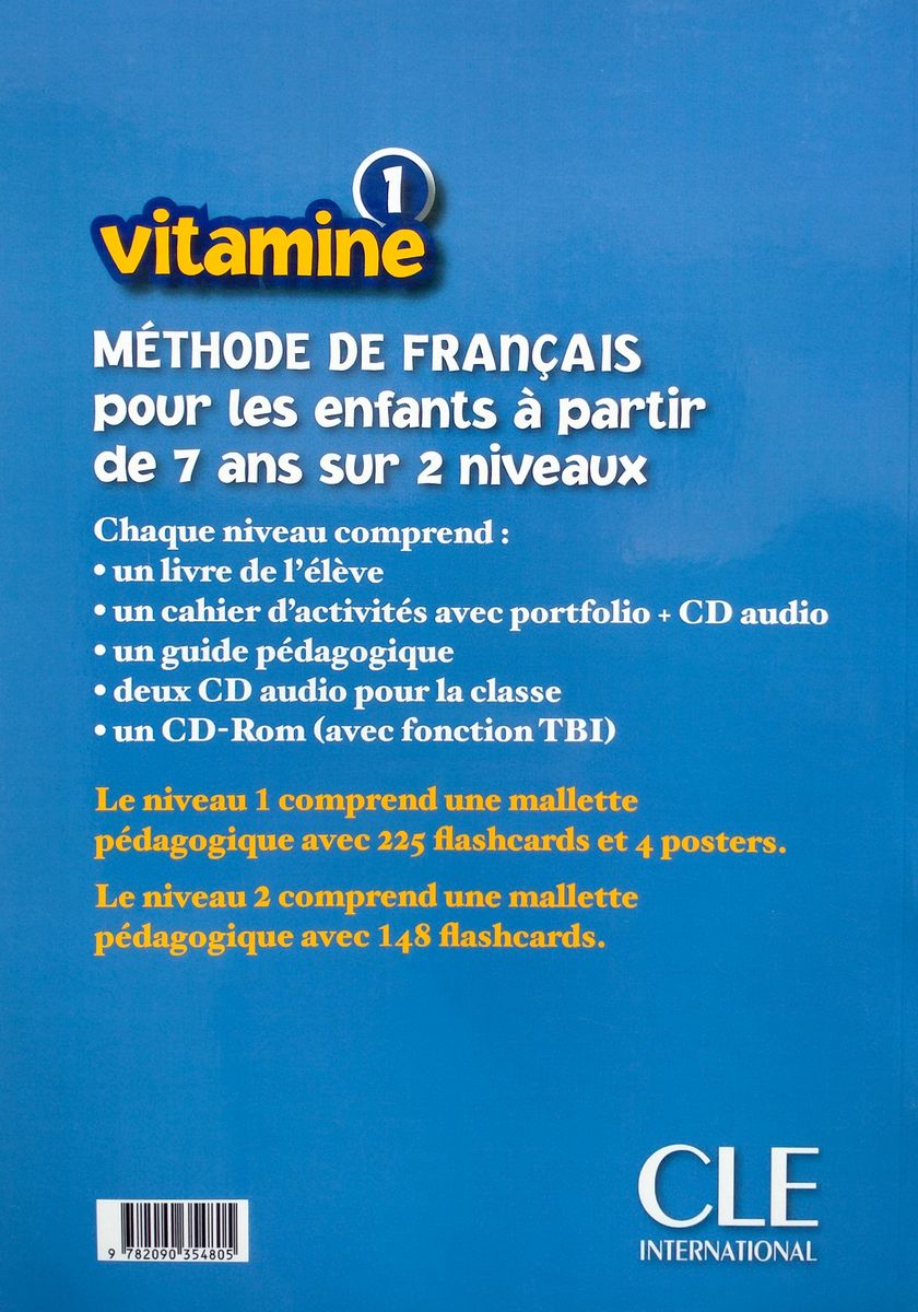 Vitamine 1 Guide pedagogique