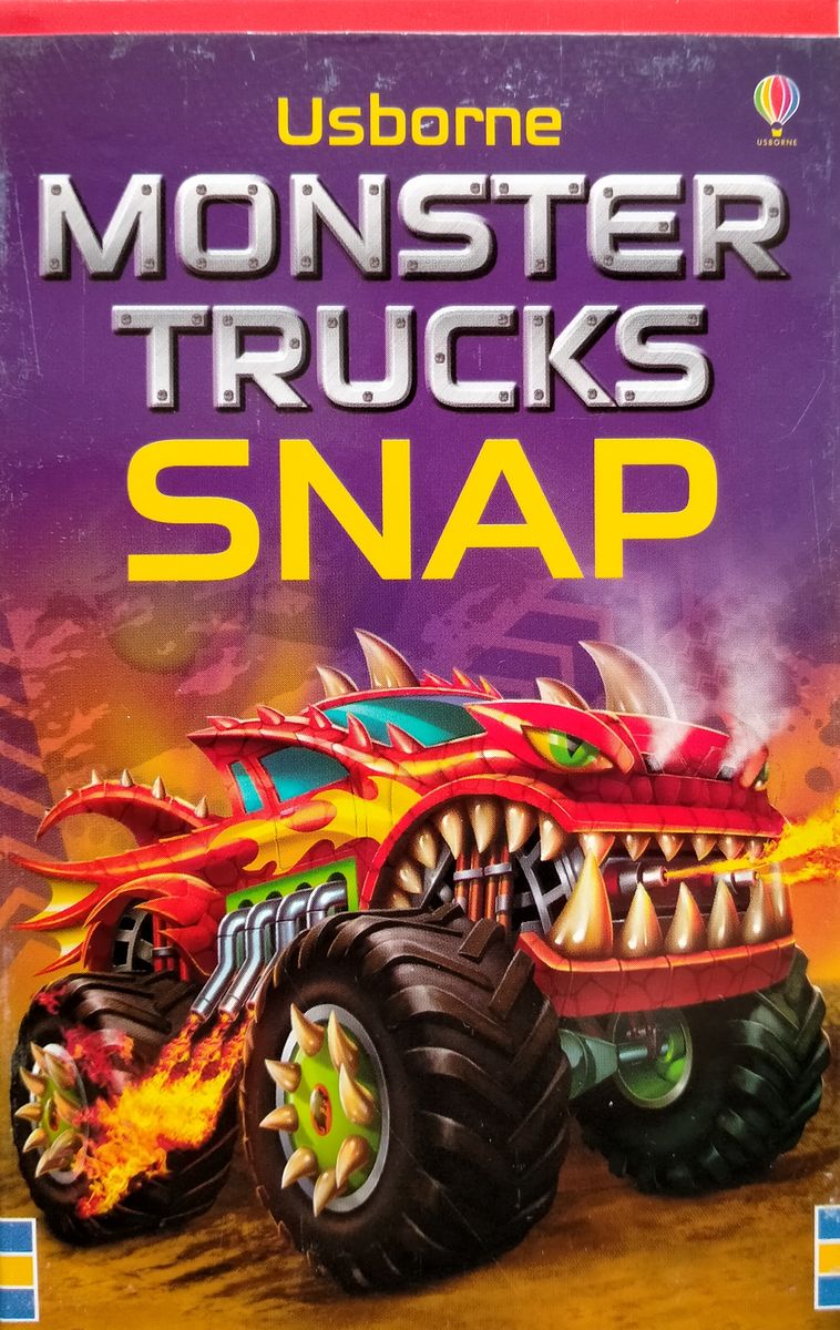 Usborne Monster Trucks Snap Cards