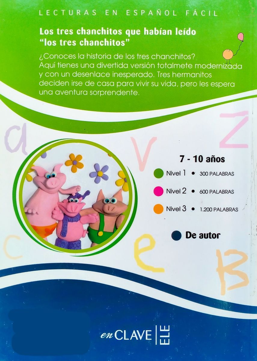 Lecturas en Espanol Facil 1 Los tres chanchitos