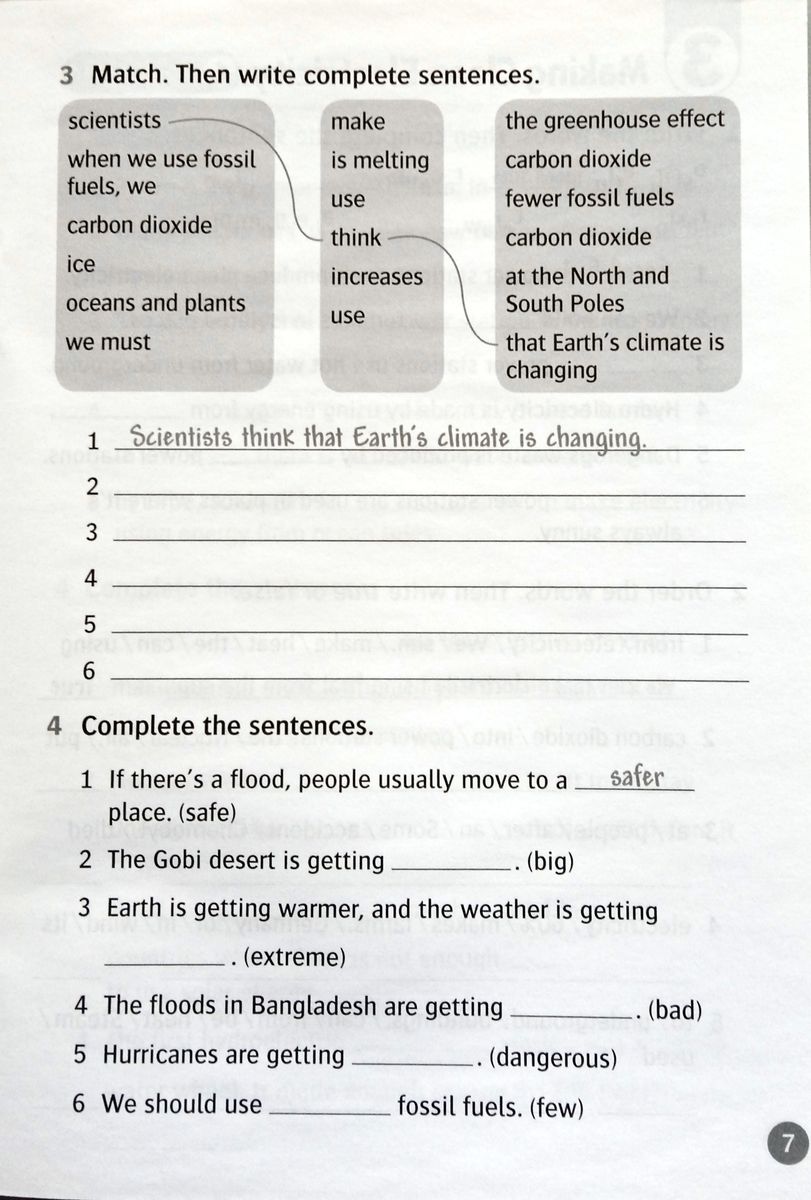 Oxford Read and Discover 6 Caring For Our Planet Activity Book