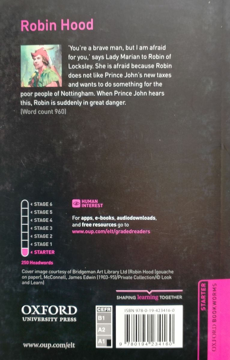 Oxford Bookworms Library  Starter Robin Hood (Comic Strip)