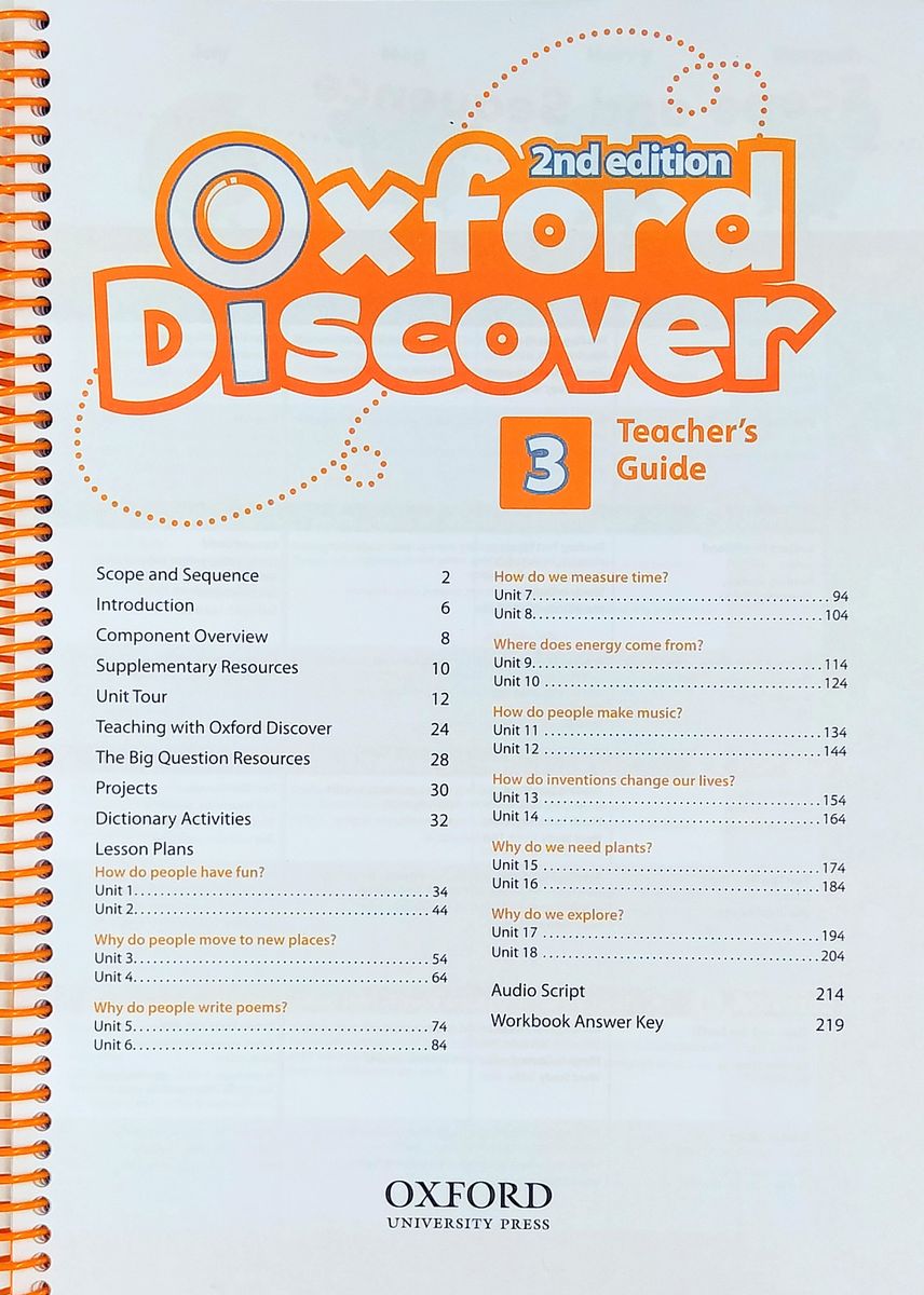 Oxford Discover (2nd edition) 3 Teacher's Book Pack (Teacher's Guide, CPT and Teacher Resource Center)