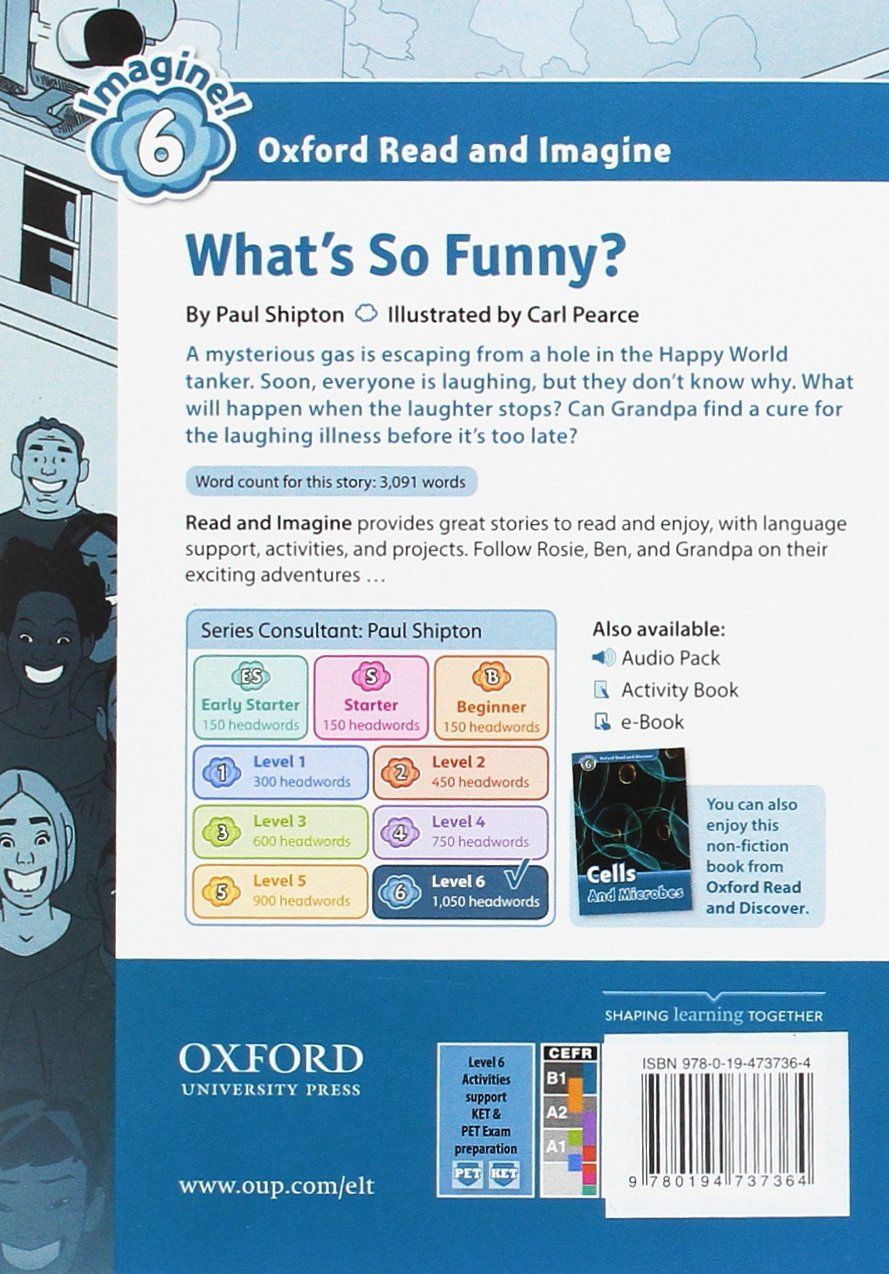 Oxford Read and Imagine 6 What's So Funny? with Audio Download (access card inside)