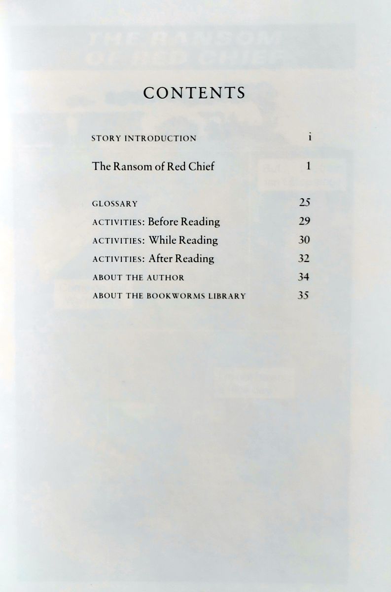 Oxford Bookworms Library  Starter The Ransom of Red Chief (Comic Strip)