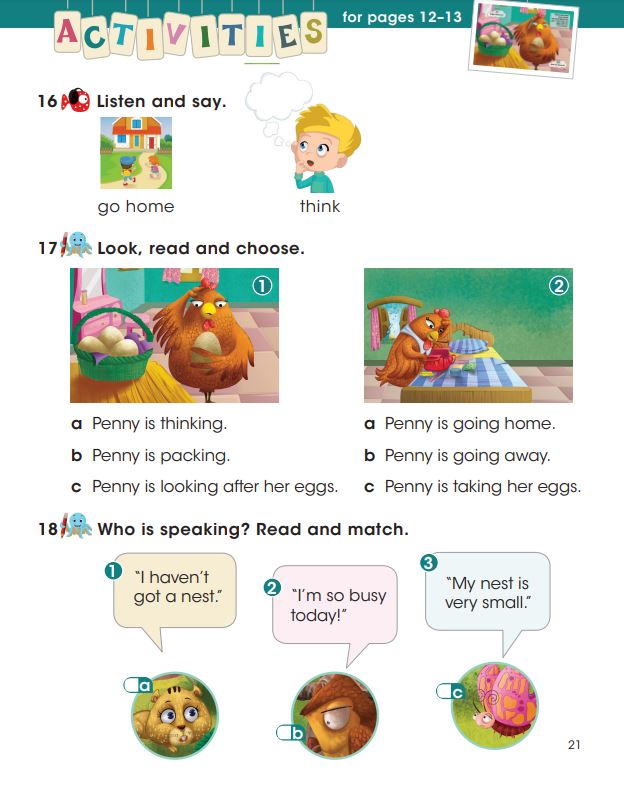 Short Tales 1 Penny Hen Goes Away Digibook Application
