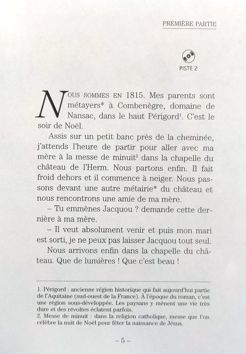 En Francais Facile 1 (A1) Jacquou le croquant + Audio