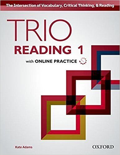 Trio Reading 1 Student's Book with Online Practice