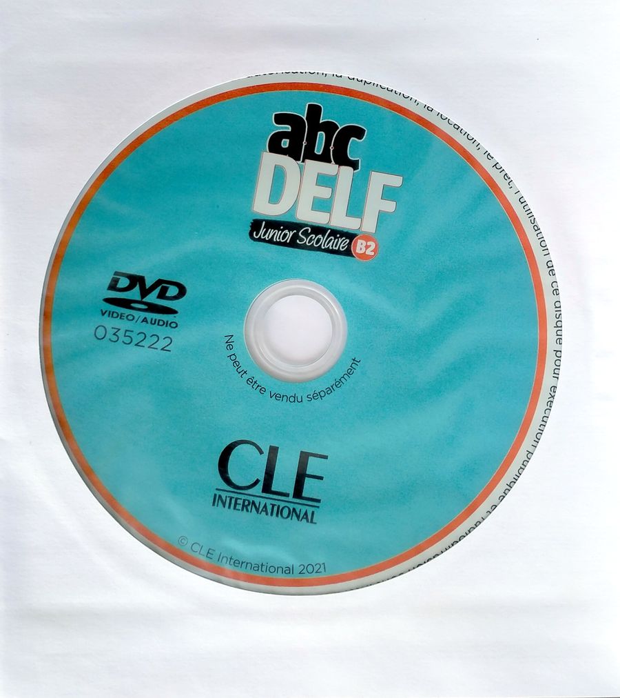 ABC DELF Junior scolaire B2 Livre + DVD + Livre-web