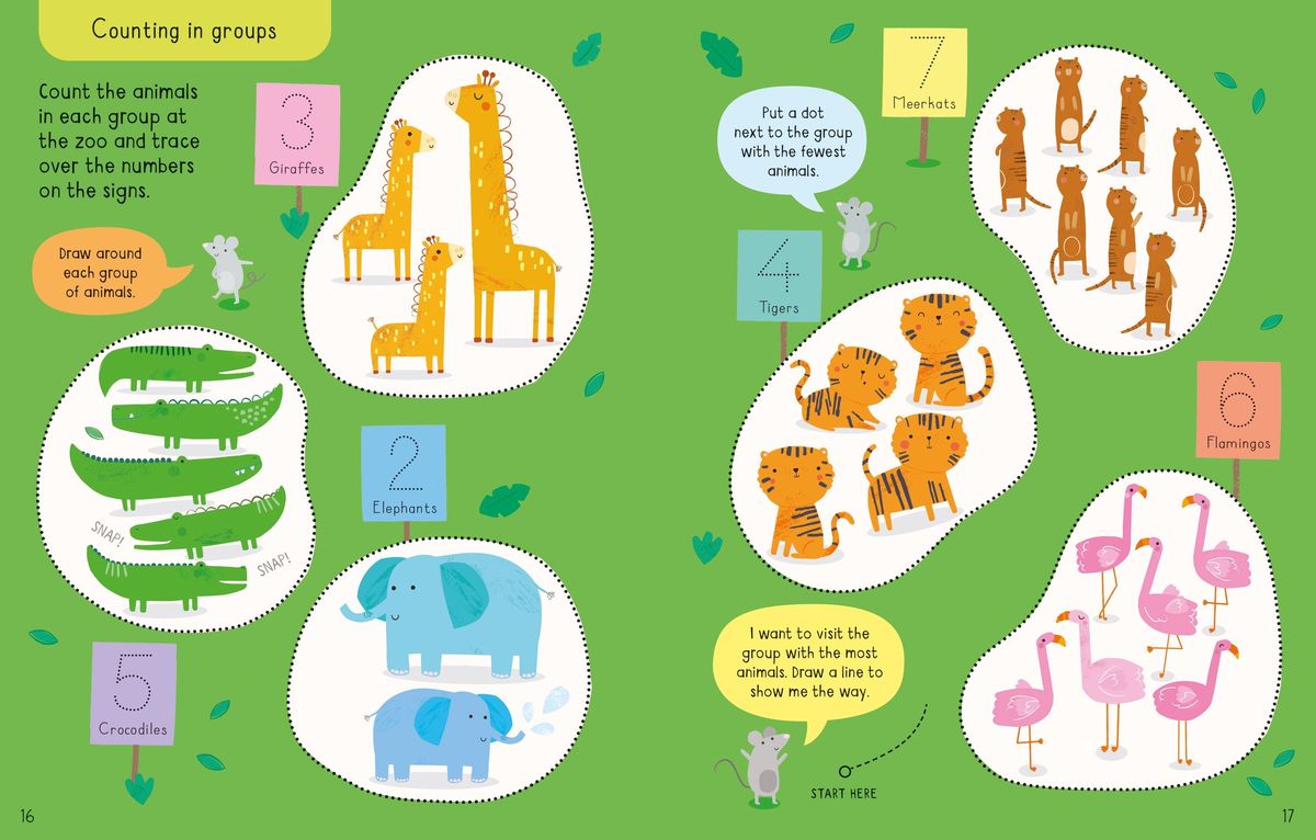 Usborne Early Years Get Ready for School Activity Book