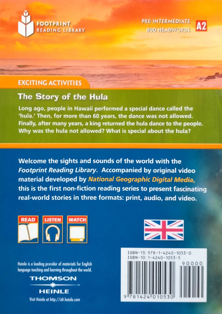 Footprint Reading Library 800 Headwords The Story of the Hula with Multi-ROM (A2)