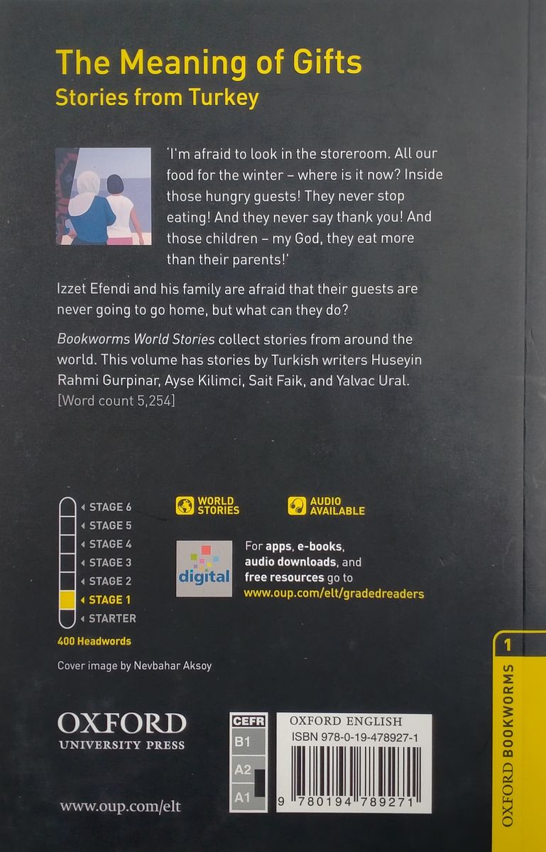 Oxford Bookworms Library 1 The Meaning of Gifts Stories from Turkey