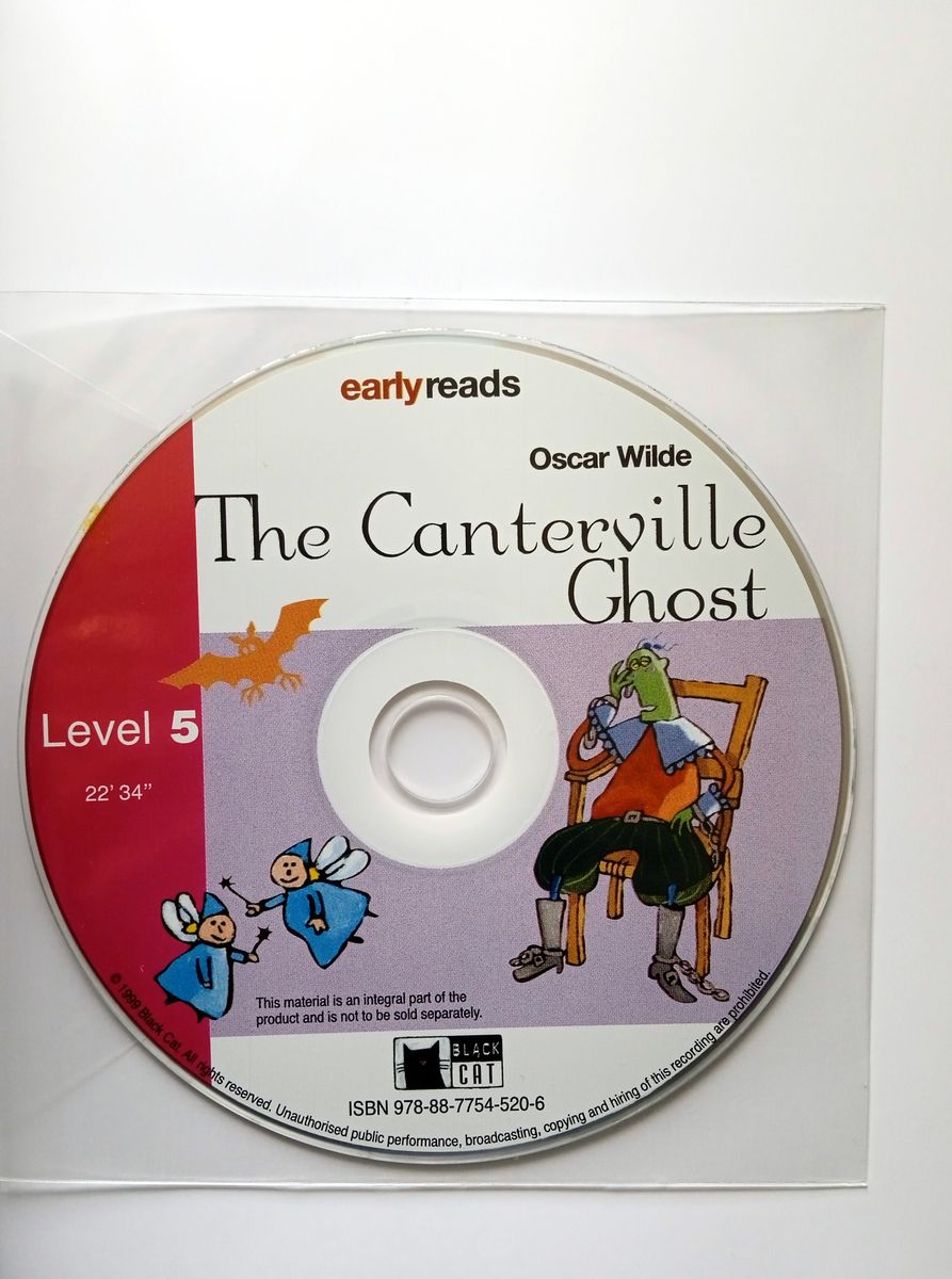 Earlyreads 5 The Canterville Ghost and Audio CD купить недорого в  интернет-магазине - RELOD | ISBN 9788877545206